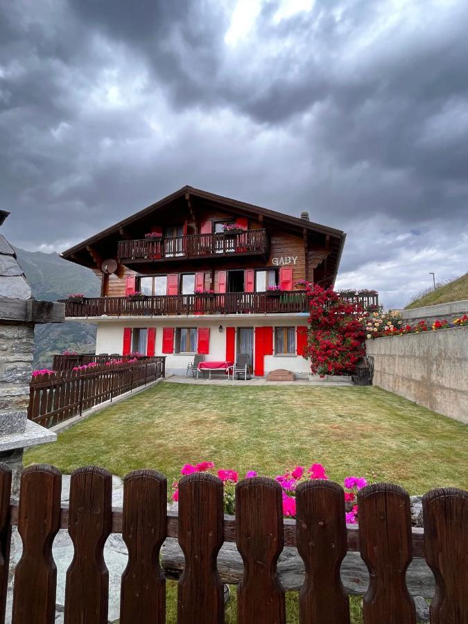 Gaby Appartement Grächen Buitenkant foto