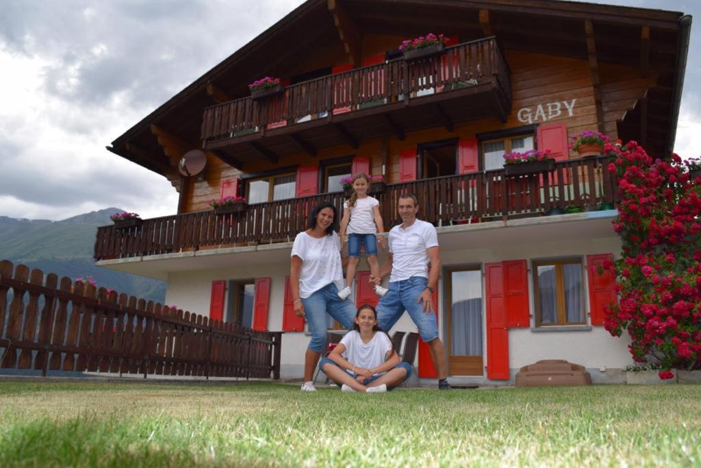 Gaby Appartement Grächen Buitenkant foto